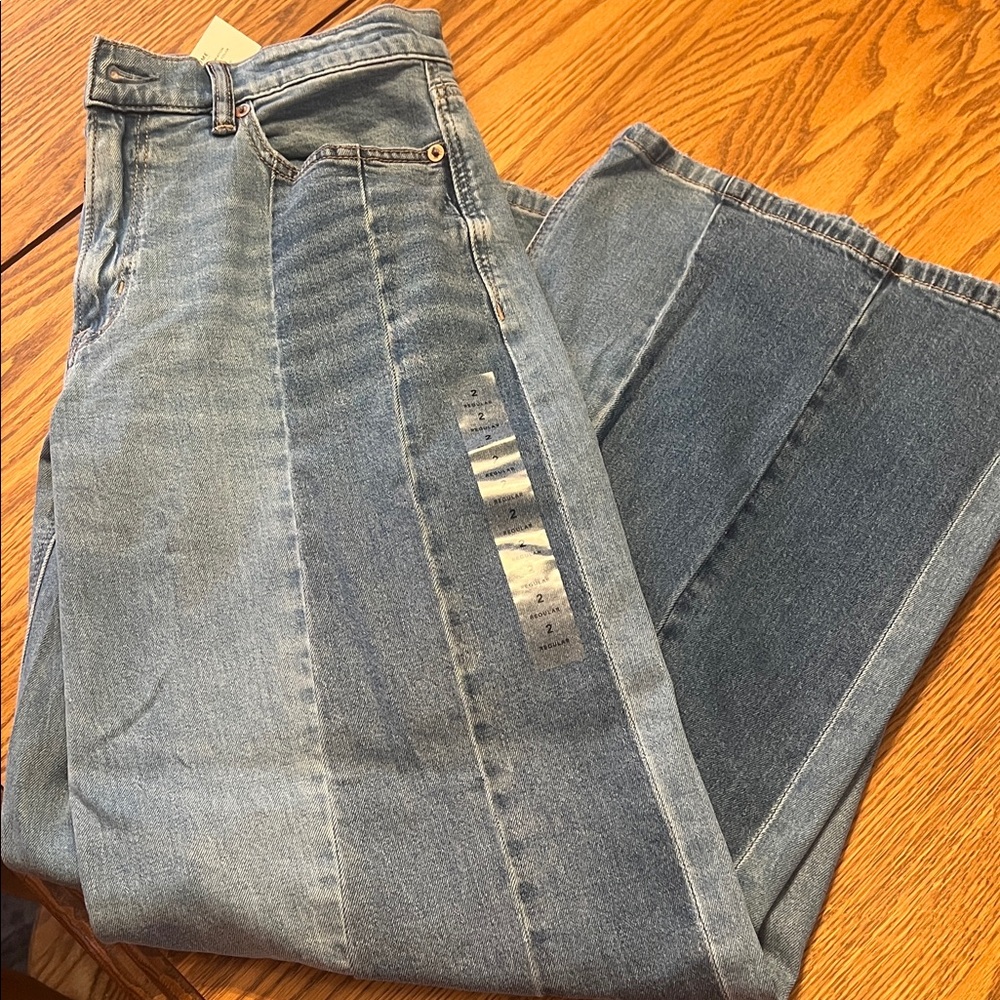 American Eagle Stretch Patchwork Low Rise Ultra W… - image 11